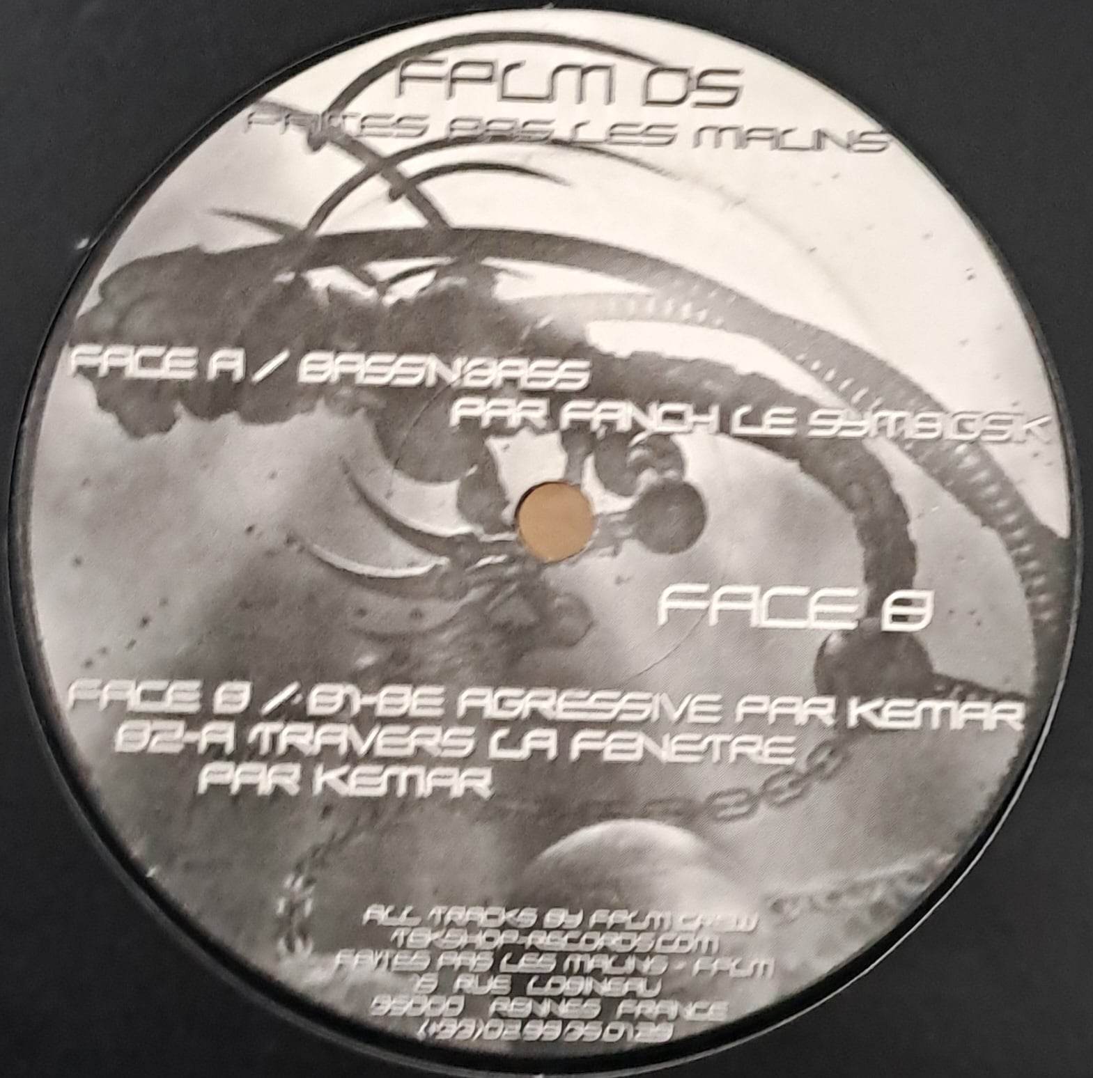 2) Faites Pas Les Malins 05 - vinyle freetekno